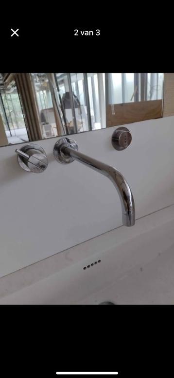 Vola elektronische waterkraan, Doe-het-zelf en Bouw, Sanitair, Ophalen, Gebruikt, Chroom