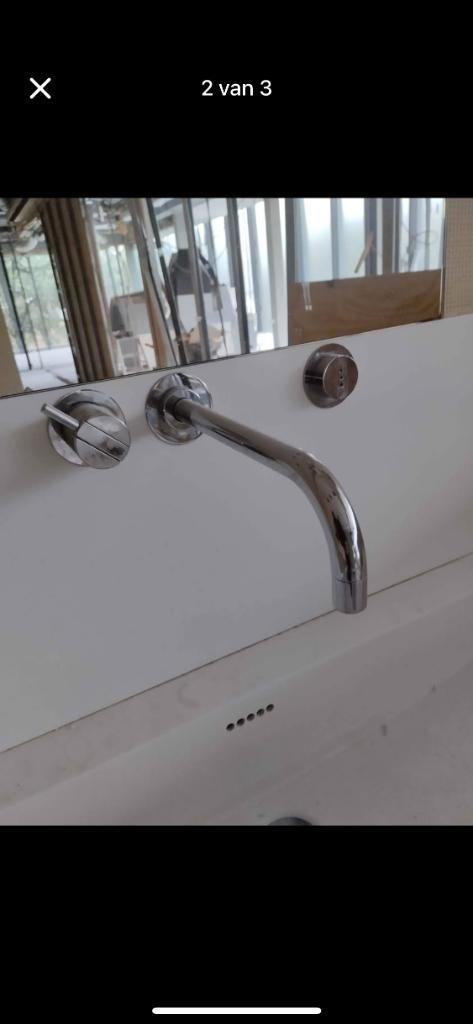 Vola elektronische waterkraan, Doe-het-zelf en Bouw, Sanitair, Gebruikt, Chroom, Ophalen