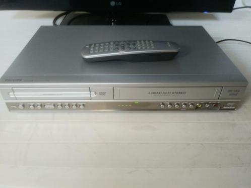 Philips DVP3100V combi DVD speler/VHS video recorder, Audio, Tv en Foto, Videospelers, Zo goed als nieuw, VHS-speler of -recorder