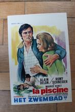 filmaffiche Alain Delon La piscine Romy Schneider filmposter, Verzamelen, Rechthoekig Staand, Ophalen of Verzenden, Zo goed als nieuw