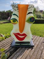 Vase en verre de Murano de style Picasso, Antiquités & Art, Art | Objets design, Enlèvement