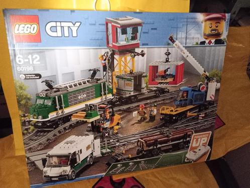 LEGO - 60198 - Vrachttrein, Kinderen en Baby's, Speelgoed | Duplo en Lego, Nieuw, Lego, Complete set, Ophalen of Verzenden