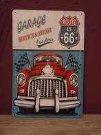 Vintage metaal garage bord 20x30, Ophalen of Verzenden, Zo goed als nieuw, Reclamebord