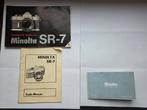 Minolta SR7 BOEKJES, Audio, Tv en Foto, Fotocamera's Analoog, Ophalen of Verzenden, Gebruikt, Minolta