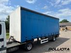 BE trailer / Schuifzeilen / Laadklep, Auto's, Overige merken, Blauw, Bedrijf, Te koop
