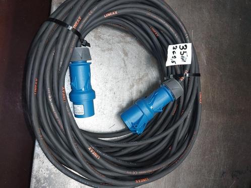 35m Nieuwe kabel 3G2.5mm² met CEE stekkers, Doe-het-zelf en Bouw, Elektriciteit en Kabels, Nieuw, Kabel of Snoer, Ophalen of Verzenden