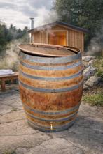 Wijnvat dompelbad /ijsbad - 500 liter - eiken, Ophalen of Verzenden, Nieuw