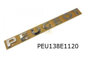 Peugeot Boxer (6/14-) embleem tekst "Peugeot" achterzijde Or beschikbaar voor biedingen