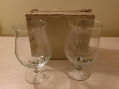 2 verres nouveau de collection de bière Duvel, Collections, Marques de bière, Neuf, Verre ou Verres, Duvel, Enlèvement