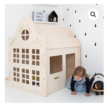 Woodenplay - Speelhuisje klokgevel - hout *nieuw* beschikbaar voor biedingen