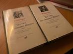 Pléiade (2 vol.) - Plutarque, Vie des hommes illustres, Enlèvement ou Envoi, 14e siècle ou avant, Comme neuf, Plutrarque