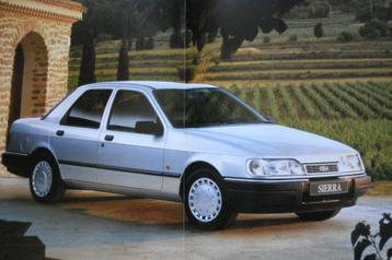 Ford Sierra  (1982-1994) Brochure beschikbaar voor biedingen