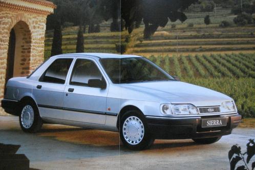 Ford Sierra  (1982-1994) Brochure, Boeken, Auto's | Folders en Tijdschriften, Gelezen, Ford, Ophalen of Verzenden