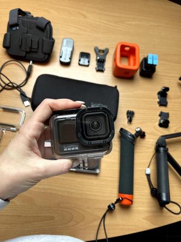 GoPro Hero 9, Full set, als nieuw beschikbaar voor biedingen