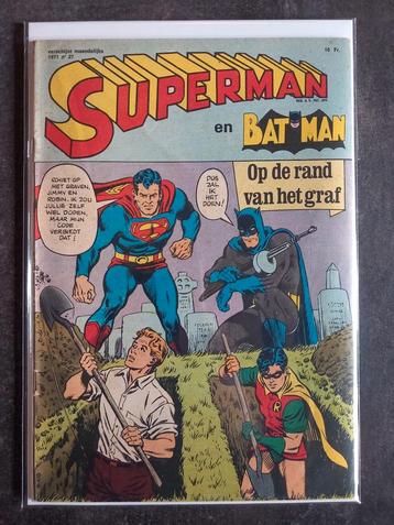 Superman en batman 27 - Op de rand van het graf - Vanderhout beschikbaar voor biedingen
