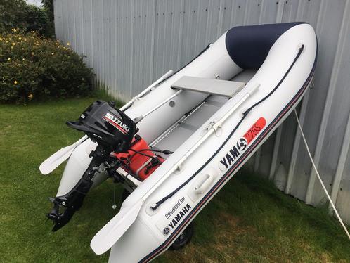 YAM 275 met 6 PK, Watersport en Boten, Rubberboten, Gebruikt, Yamaha, Hout, Minder dan 70 pk, Benzine, Ophalen