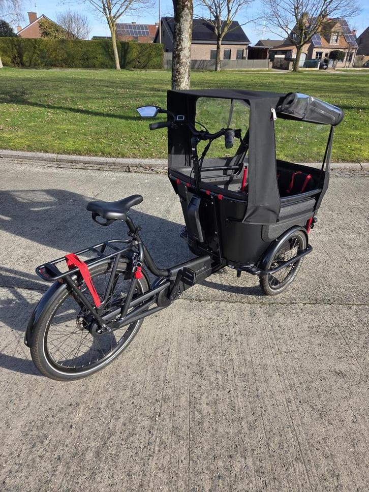 Vélo cargo électrique Batavus Fier 3 (neuf, 316km), Vélos & Vélomoteurs, Vélos | Vélos avec bac, Comme neuf, Enlèvement