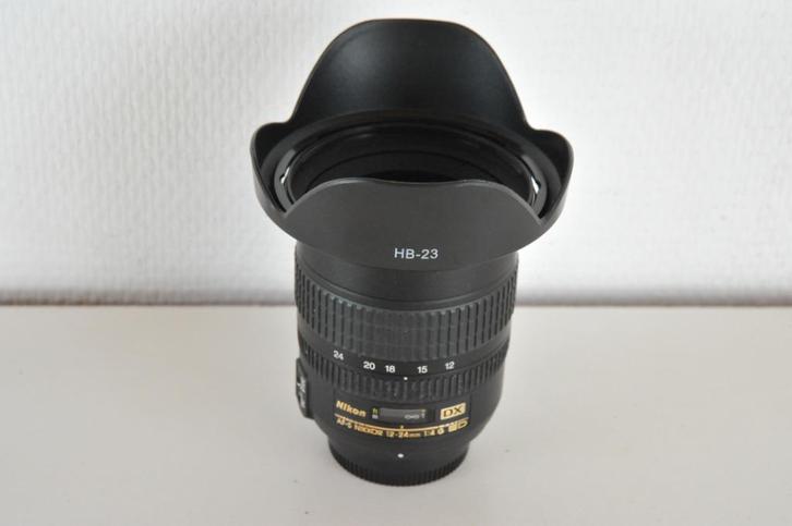 Nikon AF-S 12-24mm F/4 G ED DX, Audio, Tv en Foto, Foto | Lenzen en Objectieven, Zo goed als nieuw, Groothoeklens, Zoom, Ophalen of Verzenden