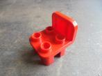 Lego Duplo Furniture Chair with Rounded Back (zie foto's) 10, Ophalen of Verzenden, Gebruikt, Losse stenen, Duplo