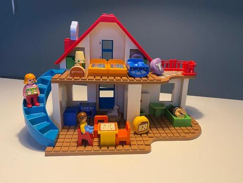Zeer mooi Playmobil Woonhuis 1.2.3. - 70129 (compleet), Enfants & Bébés, Jouets | Playmobil, Enlèvement ou Envoi