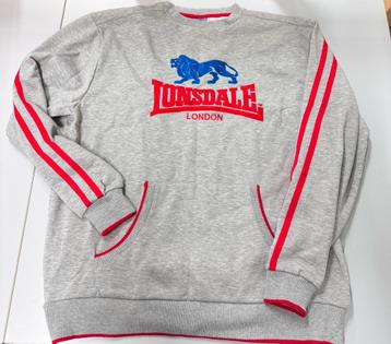 Londsdale trui sweater Grijs XXL 2XL london, winter warm beschikbaar voor biedingen