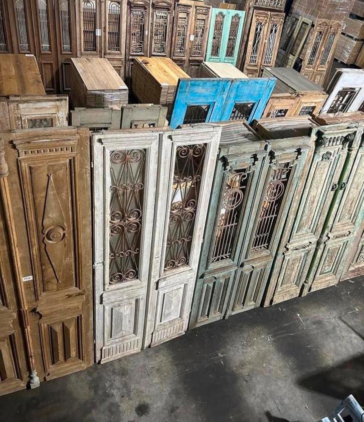 Unieke oude deuren en poorten / antieke bouwmaterialen, Maison & Meubles, Accessoires pour la Maison | Décorations murale, Comme neuf