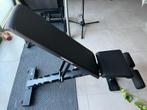 Verstelbare bench/ fitnessbank (BIJNA NOOIT GEBRUIKT!), Ophalen, Overige typen, Metaal, Nieuw