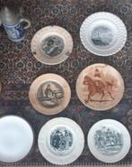 Delfse platen, Verzamelen, Ophalen, Zo goed als nieuw, Porselein, Bord of Schaal