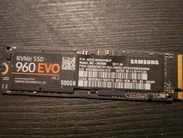 Samsung 960 EVO 500GB beschikbaar voor biedingen