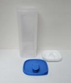 Tupperware™ « Pichet carré 2 litre + filtre » blanc et bleu, Maison & Meubles, Cuisine| Tupperware, Envoi, Neuf, Blanc, Récipient ou Bol