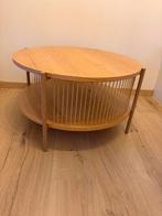 Salontafel hout, Huis en Inrichting, Tafels | Salontafels, Ophalen, Gebruikt, Rond