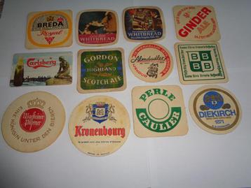 16 Oude Bierviltjes beschikbaar voor biedingen