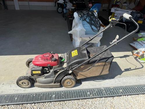 Honda HRX 476 Grasmaaier, Tuin en Terras, Grasmaaiers, Gebruikt, Benzine-grasmaaier, 50 cm of meer, Cirkelmaaier, Mulchfunctie