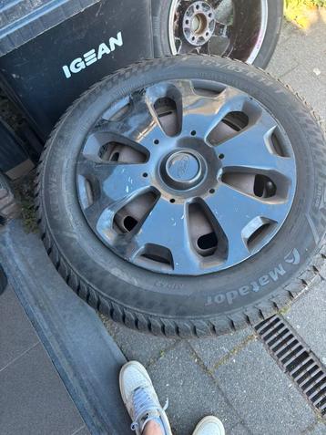 Stalen velgen met deksel 4x108, Enlèvement, Pneus hiver, Pneu(s)