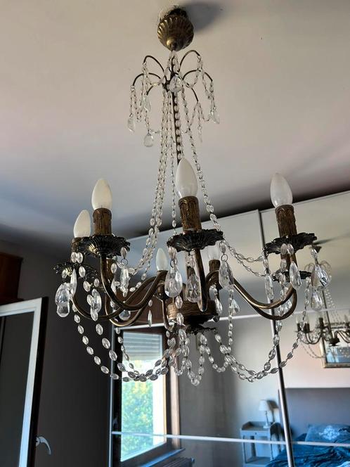Lusters, Huis en Inrichting, Lampen | Kroonluchters, Zo goed als nieuw, Ophalen