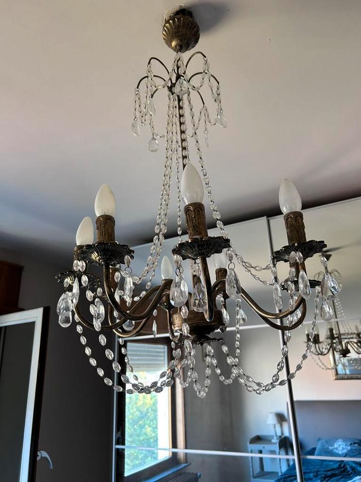 Lusters, Huis en Inrichting, Lampen | Kroonluchters, Zo goed als nieuw, Ophalen