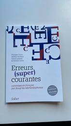 Hélène Grothen - Erreurs (super) courantes, Boeken, Ophalen, Zo goed als nieuw, Hélène Grothen; Philippe Cornu; Patrick Cornu; Johan Lamote