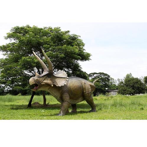 Triceratops – Dinosaurus beeld Lengte 434 cm, Verzamelen, Dierenverzamelingen, Nieuw, Ophalen