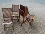 Chaise de jardin en bois pliable, Tuin en Terras, Tuinstoelen, Hout, Ophalen