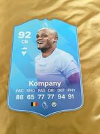 Voetbalkaartje (37cmx25cm) - Vincent Kompany / Man City, Ophalen, Zo goed als nieuw, Plaatje