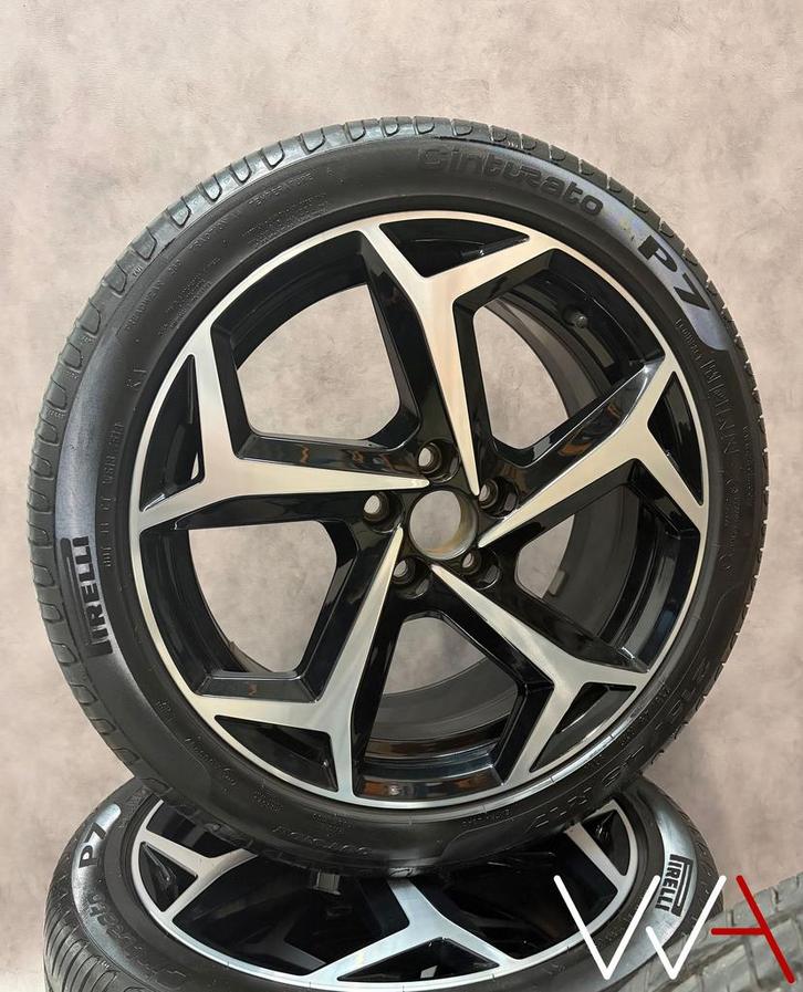 17'' Volkswagen Polo AW R-Line Bonneville velgen origineel, Auto-onderdelen, Banden en Velgen, Banden en Velgen, Zomerbanden, 17 inch