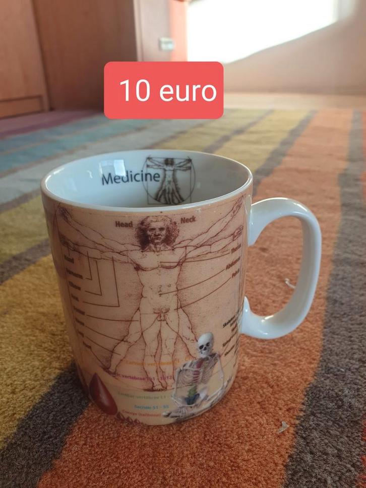 Medecine - Konitz porselein tas, Huis en Inrichting, Keuken | Servies, Porselein, Ophalen of Verzenden