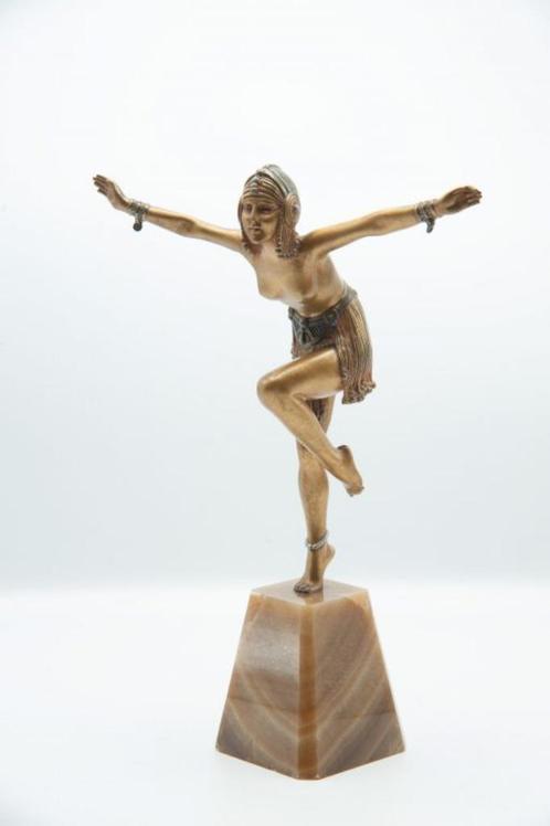Demetre Chiparus (1886-1947) ‘Chain Dancer, Antiek en Kunst, Kunst | Beelden en Houtsnijwerken, Ophalen of Verzenden