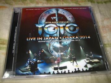 2 CD's - TOTO - Live in Osaka 2014 beschikbaar voor biedingen