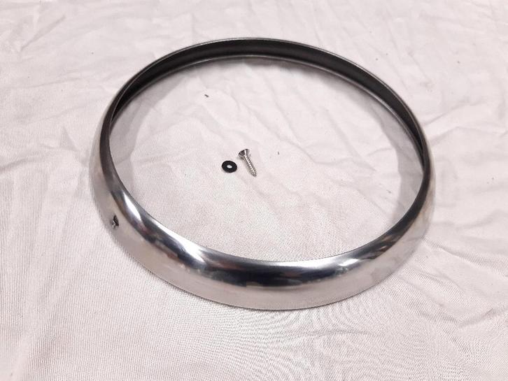 inox koplampring Klassieke Mini Cooper, Auto-onderdelen, Verlichting, Mini, Rover, Austin, Nieuw, Ophalen