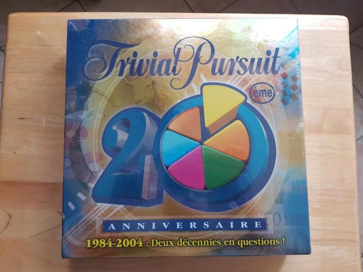 Trivial Pursuit – Édition 20ème anniversaire (NEUF), Hobby en Vrije tijd, Gezelschapsspellen | Bordspellen, Nieuw, Een of twee spelers