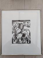 Gust Dierickx houtsnede Keerbergen.  0486 215927, Enlèvement