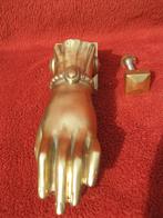 koperen deurklopper hand-knocker heurtoir., Antiquités & Art, Antiquités | Bronze & Cuivre, Enlèvement, Cuivre