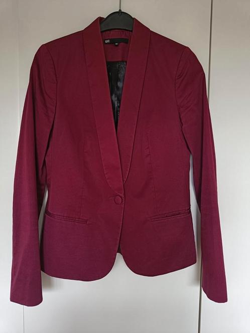 WE - Wijnrode blazer, Vêtements | Femmes, Vestes & Costumes, Porté, Manteau, Taille 36 (S), Rouge, Enlèvement ou Envoi