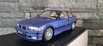 BMW M3 E36 estoril blue 1/18ème, Hobby en Vrije tijd, Ophalen of Verzenden, Nieuw, Auto, Solido